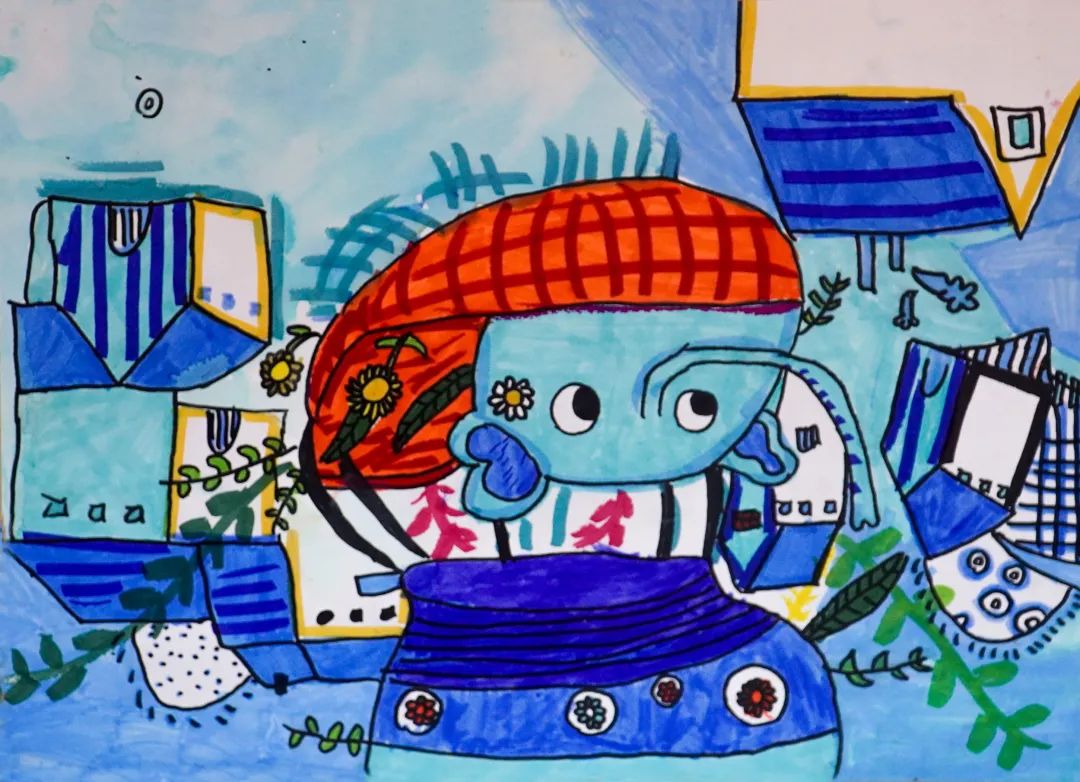 徐浩美术萌娃作品展(第三期) - 徐浩美育