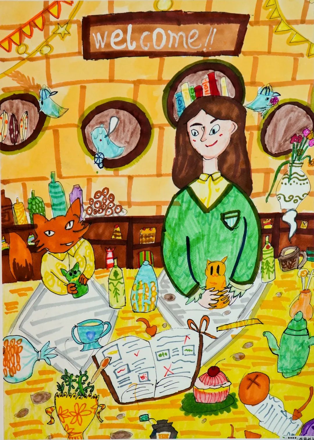 徐浩美术萌娃作品展(第三期) - 徐浩美育